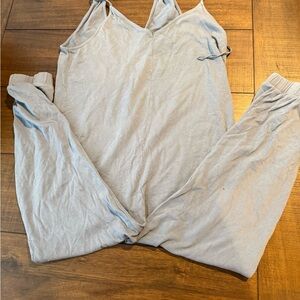 Zara Women's Light Gray Jumpsuit